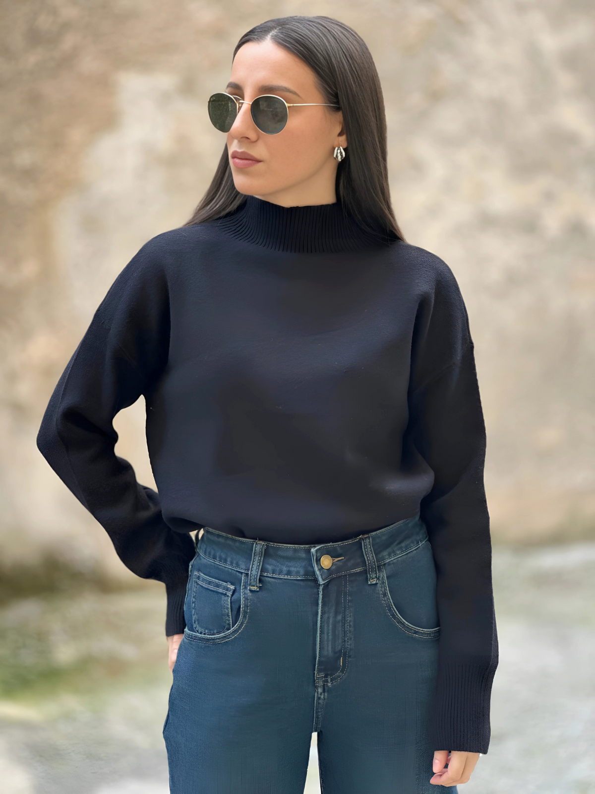 γυναικεία ρούχα, μίνιμαλ, μινιμαλ, γυναικεια ρουχα, style loft, stylaloft.com, styleloft, fashion, μόδα, μοδα, γυναίκα, μαύρο πουλόβερ, μαυρο πουλοβερ, γυναικεία πουλόβερ, γυναικεια πουλοβερ, μαύρο ζιβάγκο, μαυρο ζιβαγκο, mavro poulover, mavro zivagko poulover